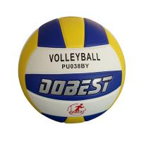 Мяч волейбольный DOBEST PU038 клеенный