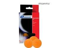 Мячики для настольного тенниса DONIC AVANTGARDE 3* 40+, 6 штук, белый + оранжевый