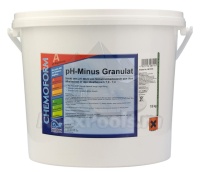 РH-МИНУС, 15кг ведро, гранулы для понижения уровня рН воды, Chemoform 0811015
