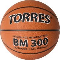 Мяч баскетбольный TORRES BM 300, р.5 B02015