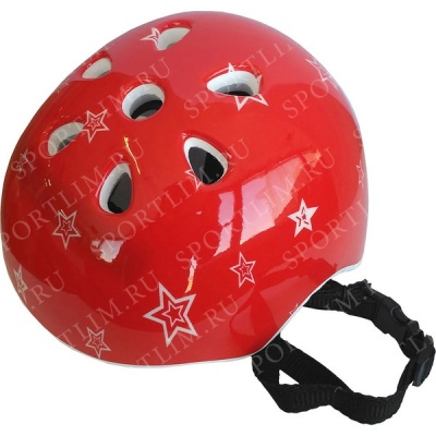 Шлем велосипедный (красный), 7 отверстий, на застежке D26052-6